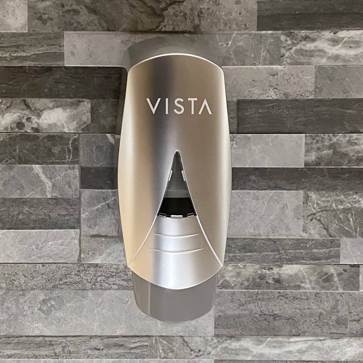 VISTA Manual Bulk Foam Dispenser, Platinum - SD1010 - TotalRestroom.com