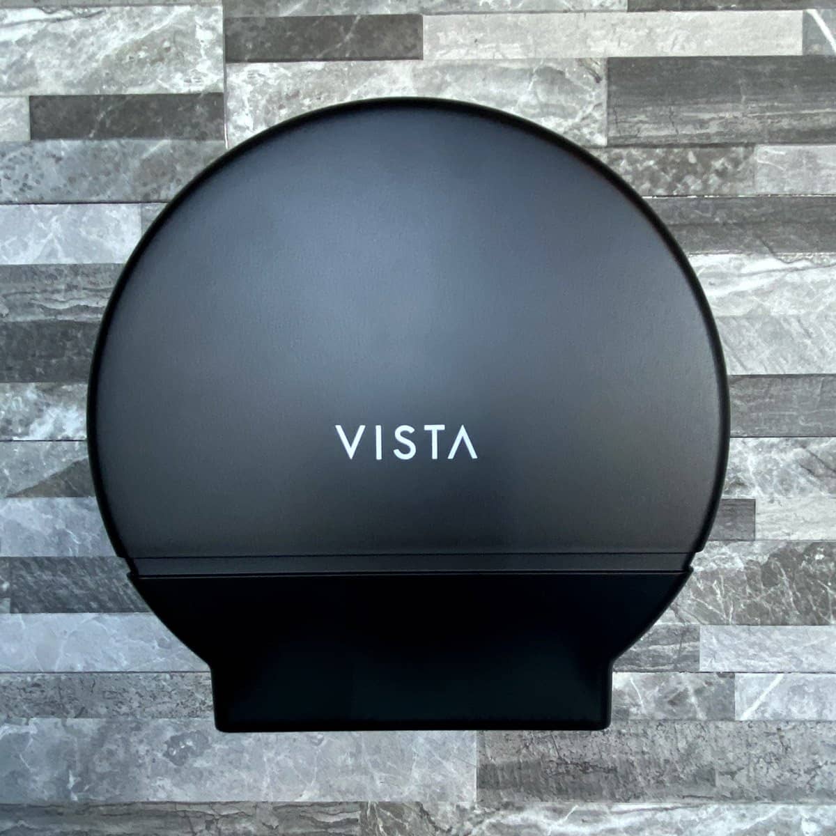 VISTA Single Jumbo TP Dispenser, Black Translucent - TP3001 - TotalRestroom.com