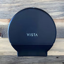 VISTA Single Jumbo TP Dispenser, Black Translucent - TP3001 - TotalRestroom.com