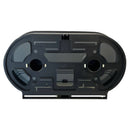VISTA Double Jumbo TP Dispenser, Black Translucent - TP3002 - TotalRestroom.com