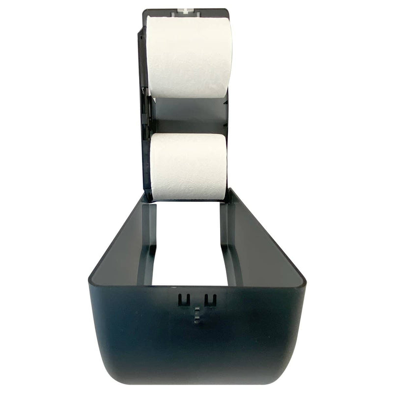 VISTA Standard Roll TP Dispenser, Dark Translucent - TP3003 - TotalRestroom.com