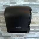 VISTA Lever Roll Towel Dispenser, Black Translucent - PT2003 - TotalRestroom.com