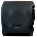 VISTA Lever Roll Towel Dispenser, Black Translucent - PT2003 - TotalRestroom.com