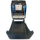 VISTA Mechanical Auto Cut Roll Towel Dispenser, Black Translucent - PT2004 - TotalRestroom.com