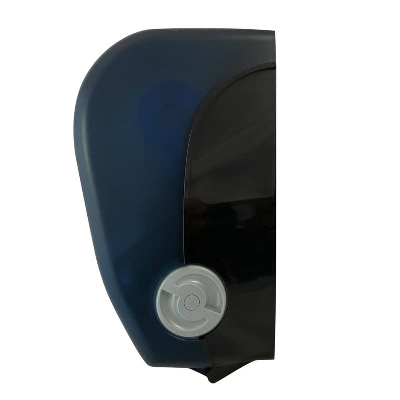 VISTA Mechanical Auto Cut Roll Towel Dispenser, Black Translucent - PT2005 - TotalRestroom.com