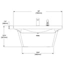 Bradley Verge Commercial Handwashing Sink - LVS-Series, Two-Station, LVSD1 - TotalRestroom.com