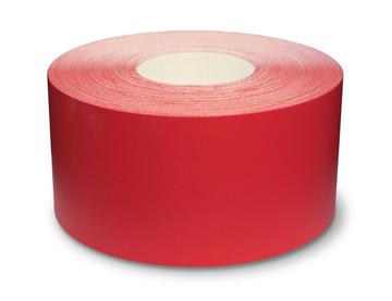 NMC 30 Mil Durable Floor Tape, 4" X 100', Red - DT4R - TotalRestroom.com
