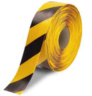 NMC 50 Mil Heavy Duty Floor Tape, 3" X 100', Black/Yellow Striped - HDT3BKYL - TotalRestroom.com