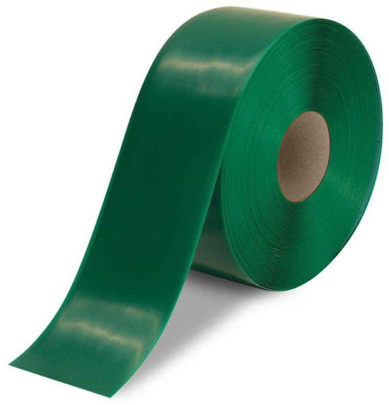 NMC 50 Mil Heavy Duty Floor Tape, 4" X 100', Green - HDT4G - TotalRestroom.com