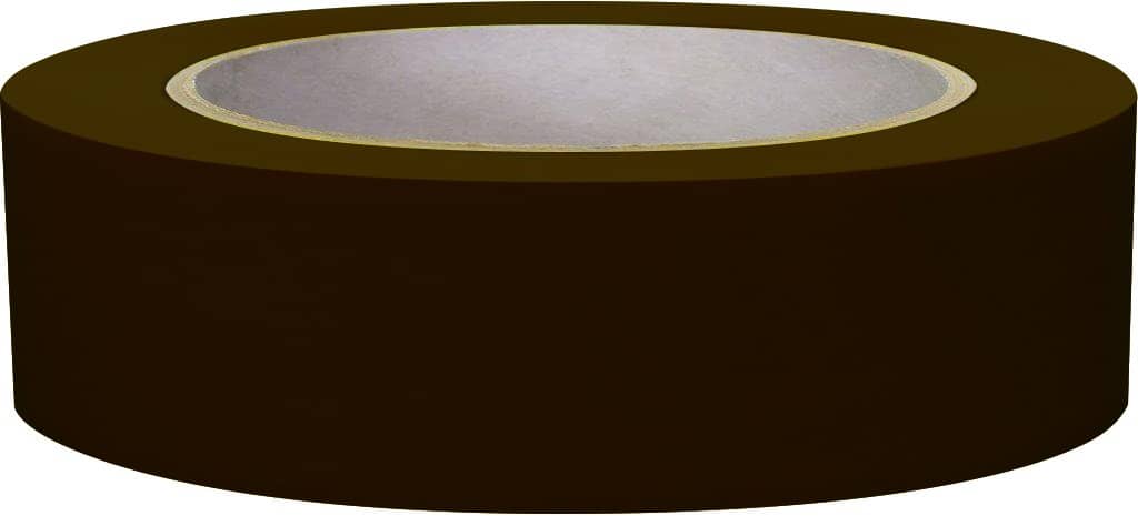 NMC TAPE, HAZARD, BROWN, 2"X36 YD - T212 - TotalRestroom.com