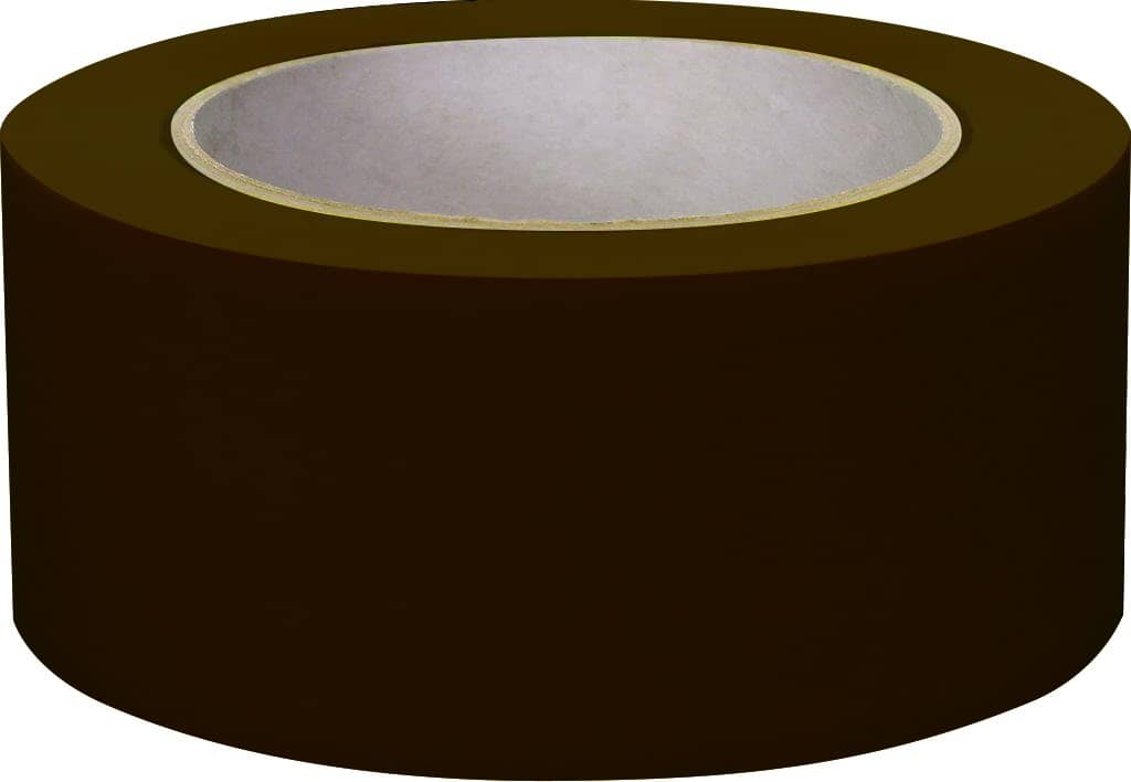 NMC TAPE, HAZARD, BROWN, 3"X36 YD - T242 - TotalRestroom.com