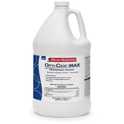 OptiCideMX Disinfectant Cleaner, 1 Gal Bottle, 4/Carton - WMNM60035 - TotalRestroom.com