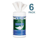 Scrubs Green Cleaning Wipes, 6 x 10.5, 50/Container, 6 Containers/Carton - ITW91856CT