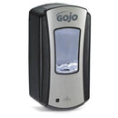 Gojo LTX-12 Touch Free Automatic Soap Dispenser, Foam, Black, Includes 2PK Plum Antibacterial Refills - TotalRestroom.com