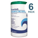Boardwalk Disinfecting Wipes, Fresh Scent, 75 Wipes/Pack, 6 Packs/Case - BWK454W75