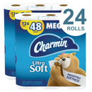 Charmin Ultra Soft Toilet Tissue, 2-Ply, 24 Rolls/Carton - PGC79546-24