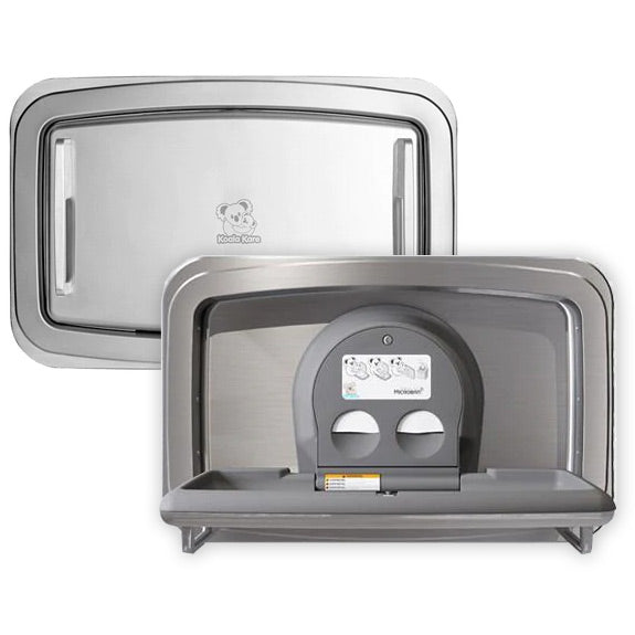 Koala Kare KB310-SSWM Horizontal Stainless Steel Surface-Mounted Baby Changing Station