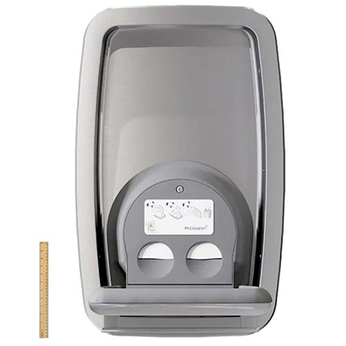 Koala Kare KB311-SSRE Vertical Stainless Steel Recessed-Mounted Baby Changing Station