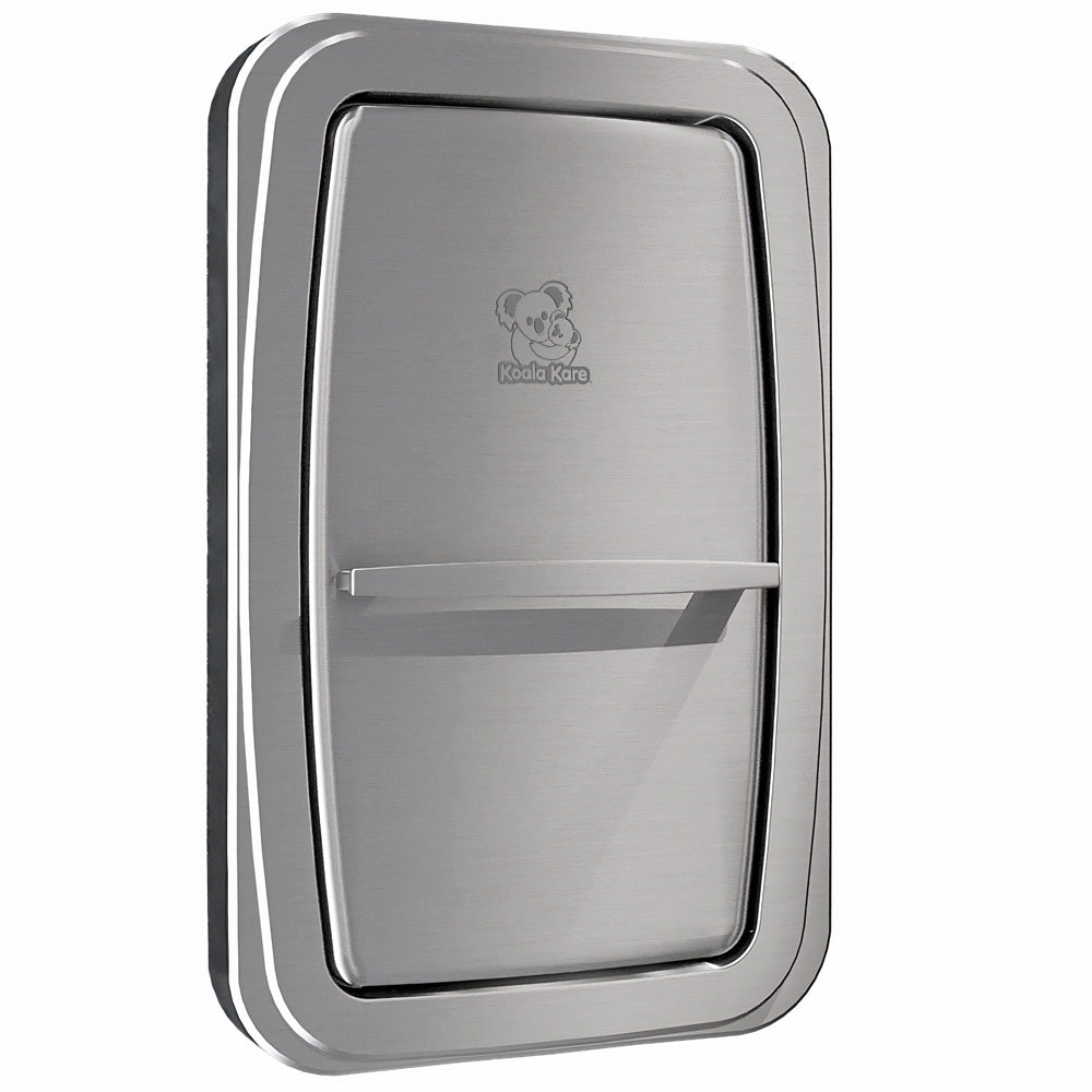 Koala Kare KB311-SSWM Vertical Stainless Steel Surface-Mounted Baby Changing Station