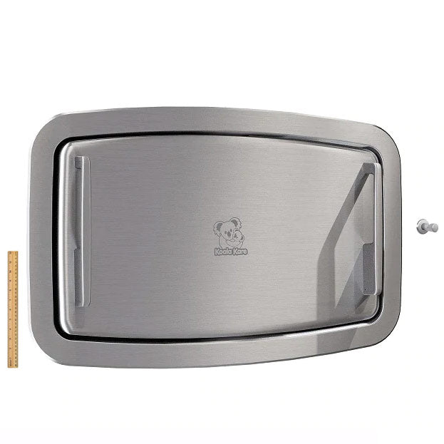 Koala Kare KB310-SSRE Horizontal Stainless Steel Recessed-Mounted Baby Changing Station