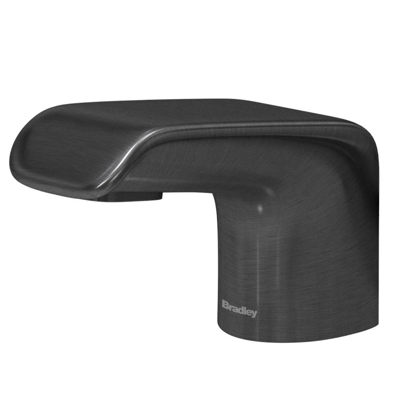 Bradley  - 6-3500-RFT-BB - Touchless Counter Mounted Sensor Soap Dispenser, Brushed Black Stainless, Linea Series