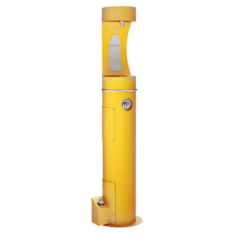 Elkay 4481FPYLW Outdoor Bottle Filler Foot Pedal Accessory, Yellow