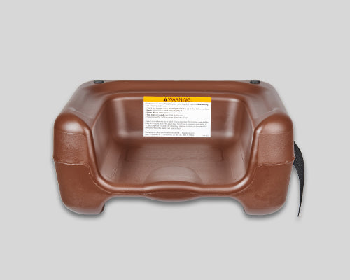 Koala Kare Restaurant Booster 1-pack (Brown) with Strap Booster Seat - KB854-09S