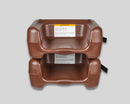 Koala Kare Restaurant Booster 4-pack (Brown) with Strap Booster Seat - KB855-09S