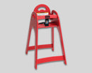 Koala Kare Designer High Chair (Red) High Chair - KB105-03