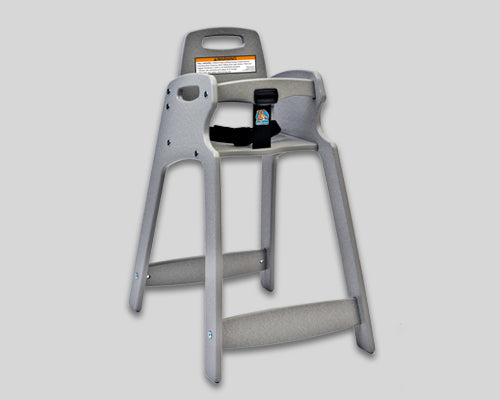 Koala Kare ECO Plastic HC (Grey) High Chair - KB833-01