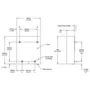 Bobrick B-7179 115V Fino Hand Dryer, ADA Compliant, 115V