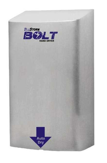 Palmer Fixture HD0924-09 BluStorm Bolt High Speed Hand Dryer-Brushed Stainless Steel