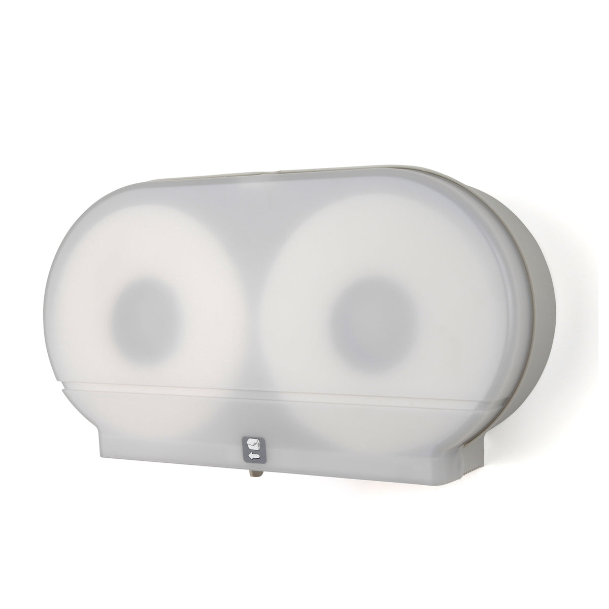 Palmer Fixture RD0323 7.5" Mini-Twin Standard Core Tissue Dispenser