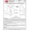 ASI 0042-41 Toilet Tissue Dispenser - Single 9