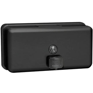 ASI 0345-41 Soap Dispenser - Liquid, Horizontal - Matte Black - 40 oz. - Surface Mounted