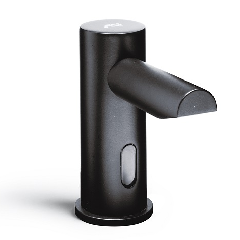 ASI 0391-6-1A-41 EZ FILL - Stand Alone LIQUID Soap Dispenser (BATTERY NOT INCLUDED) Matte Black, 1L(6 Pack +Remote Control)