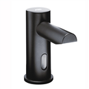 ASI Matte Black 10-0391-1AC-41 EZ-Fill Single Soap Dispenser w/ 1 Liter Bottle, Plug in Version