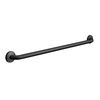 ASI 3801-36-41 (36 x 1.5) Snap Flange, Matte Black, Straight Grab Bar, 36