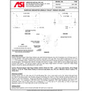 ASI 7305-41, Toilet Tissue Holder, Single, Matte Black Stainless Steel, Surface Mounted
