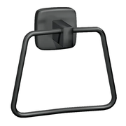 ASI 7385-41 Towel Ring - Matte Black Stainless Steel - Surface Mounted