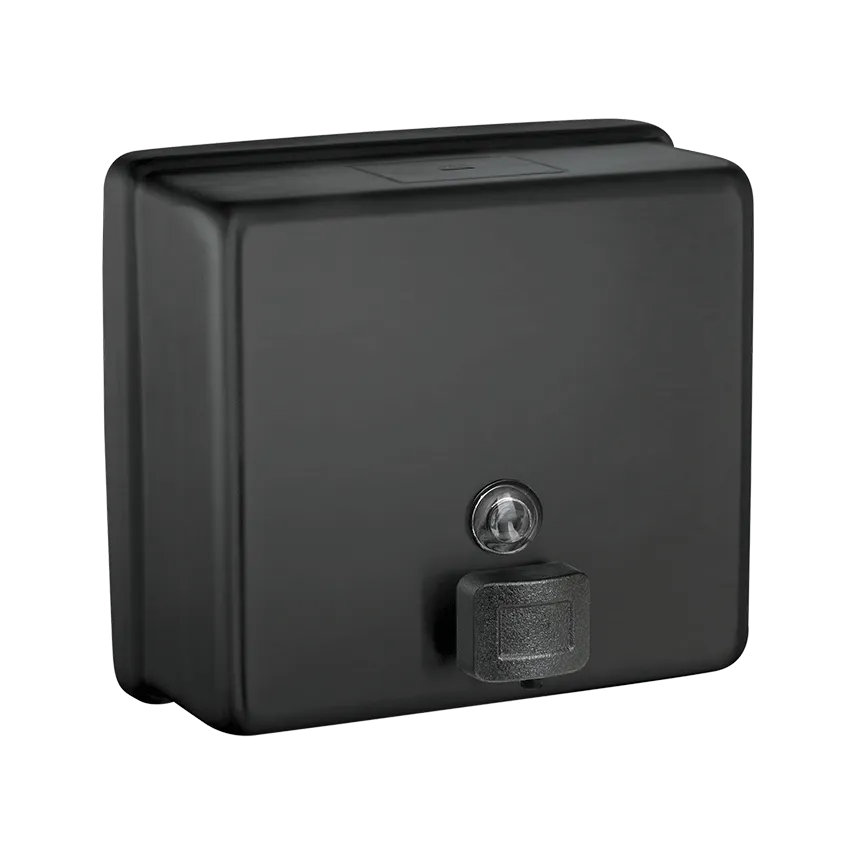 ASI 9343-41 Profile - Soap Dispenser - Liquid - Matte Black - Surface Mounted