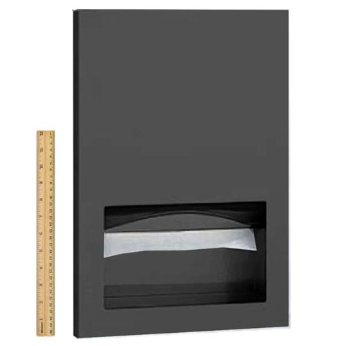 Bobrick 35903.MBLK Matte Black Paper Towel Dispenser