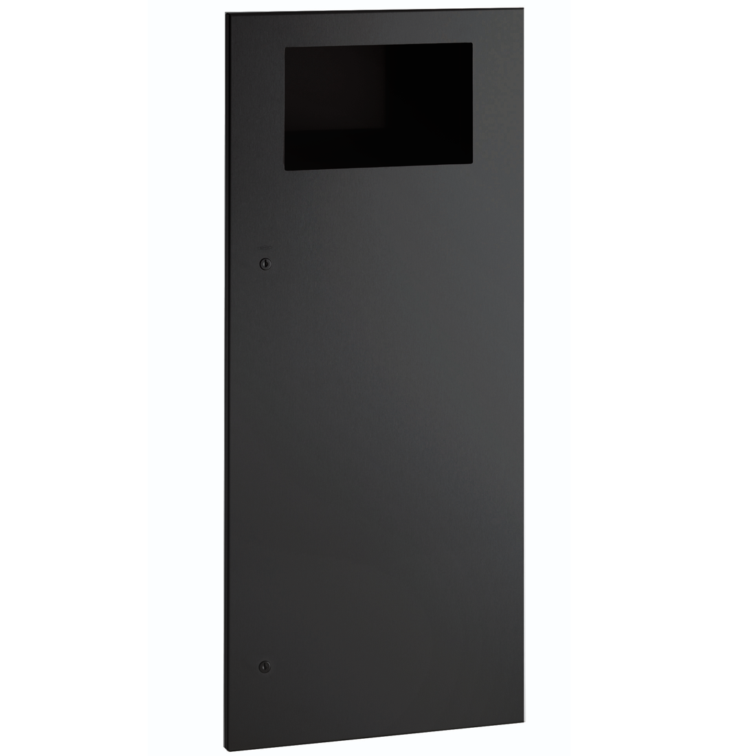 Bobrick 35643.MBLK Matte Black Trimline Recessed Wr (45.4L)