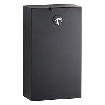 Bobrick B-35139.MBLK Matte Black Surface Mount Napkin Disposal