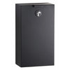 Bobrick B-35139.MBLK Matte Black Surface Mount Napkin Disposal