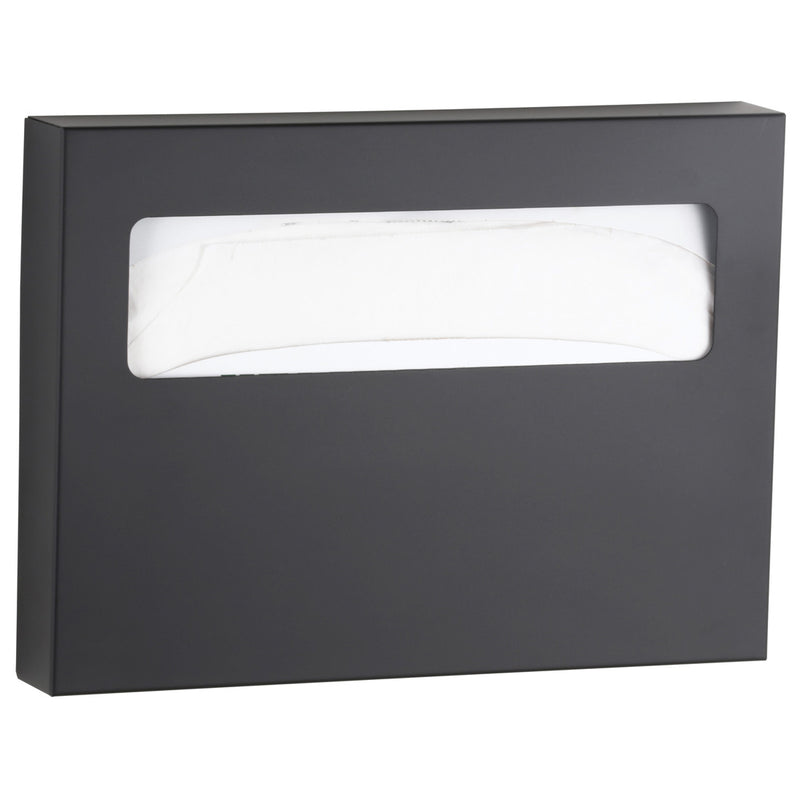 Bobrick 221.MBLK Matte Black Seat-Cover Dispenser