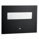 Bobrick 3013.MBLK Matte Black Recessed Seat-Cover Dispenser