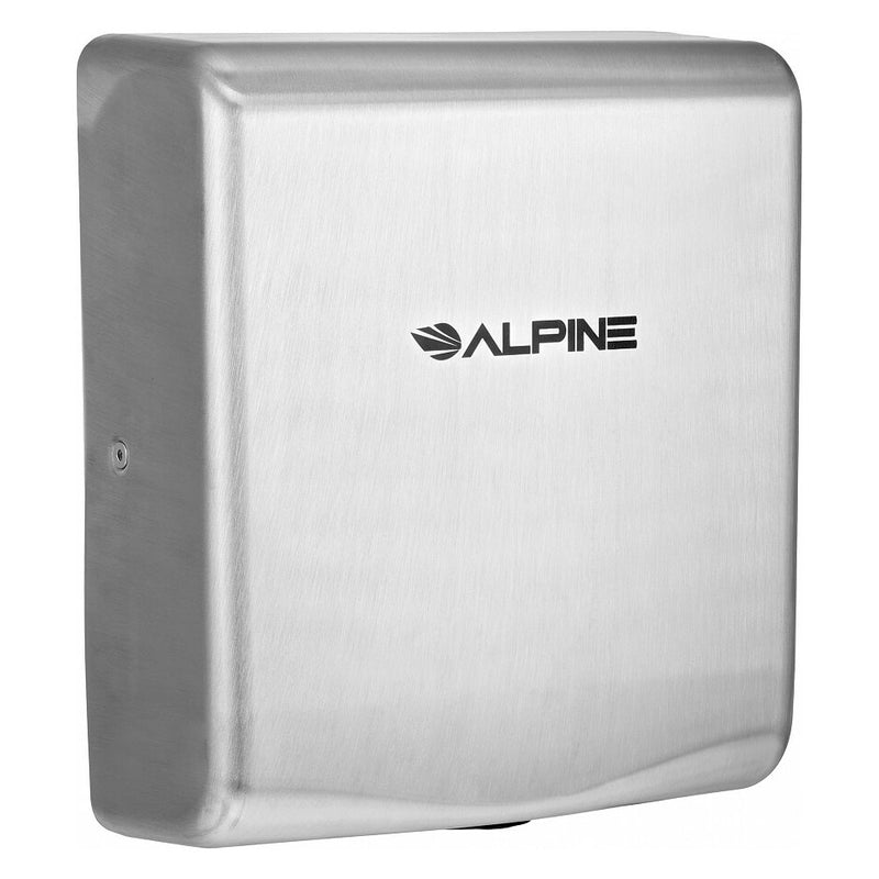 Alpine Willow High Speed Commercial Hand Dryer, 220V, Stainless Steel Brushed - ALP405-20-SSB
