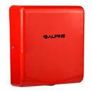 Alpine Willow High Speed Commercial Hand Dryer, 120V, Red - ALP405-10-RED