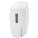 Alpine 425-WHI Soap & Hand Sanitizer Dispenser, Surface Mounted, 800 ml Capacity, White - ALP425-WHI